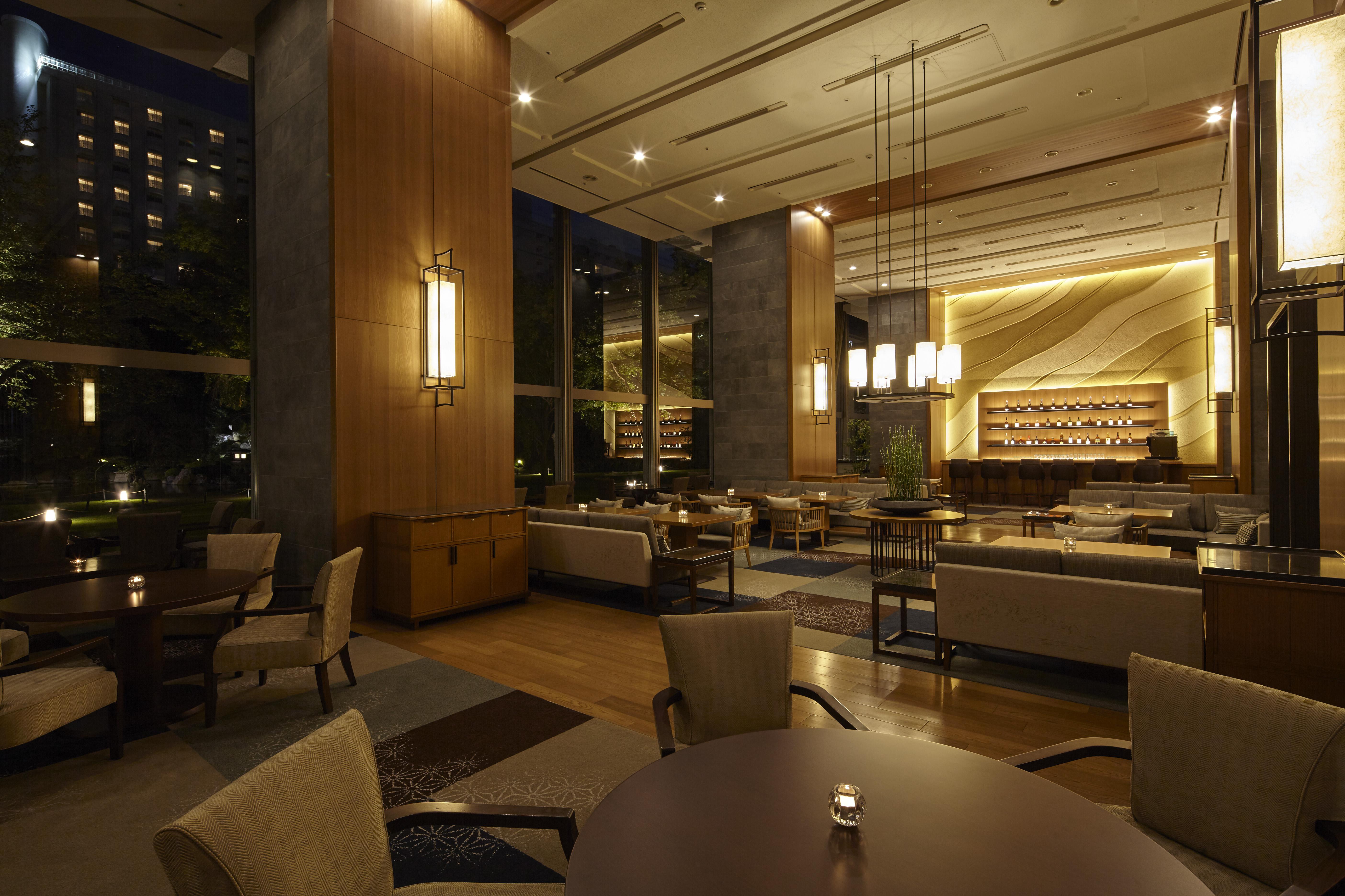 Grand Prince Hotel Takanawa Tokio Exterior foto The interior of the lobby lounge