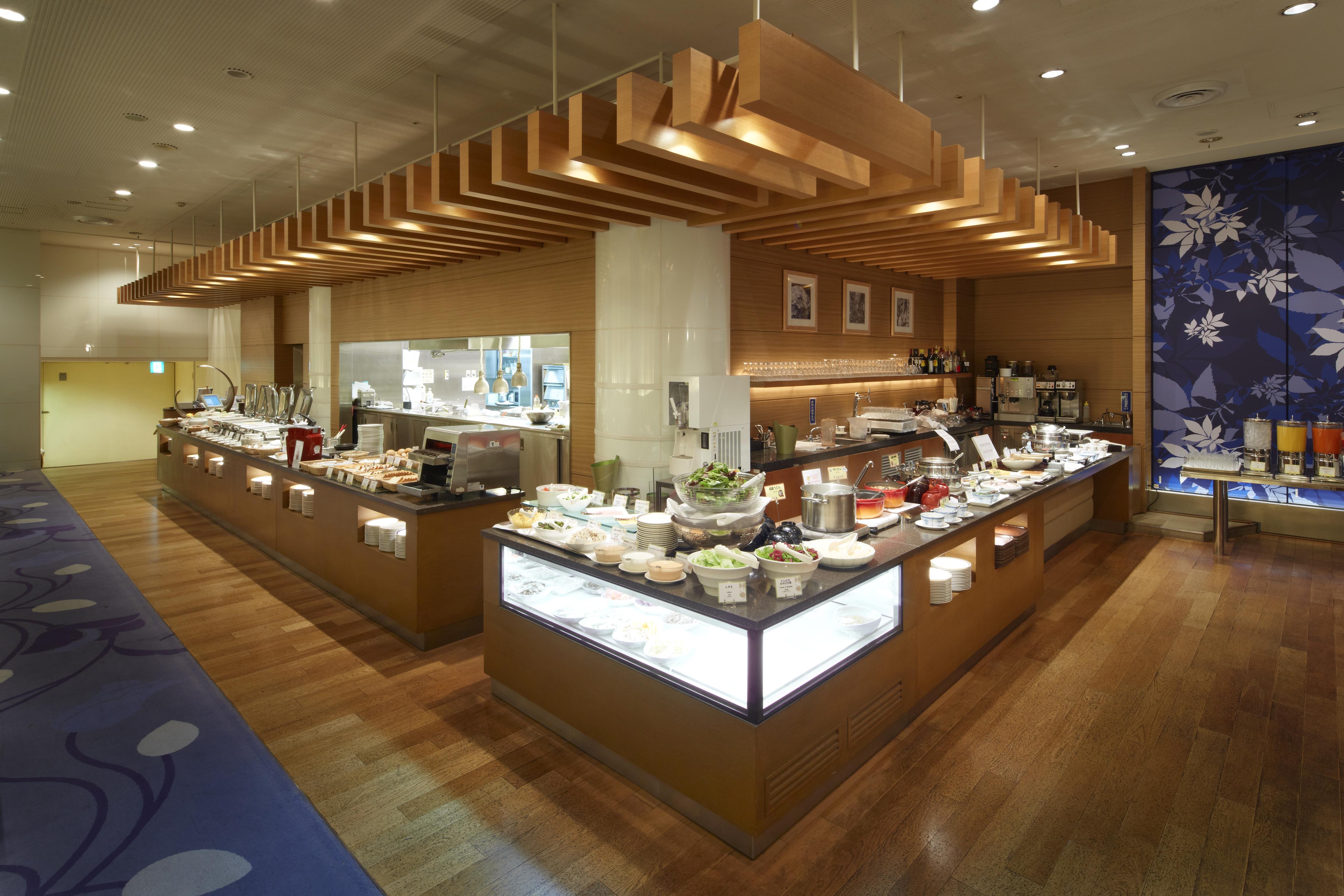 Grand Prince Hotel Takanawa Tokio Exterior foto A buffet at a hotel