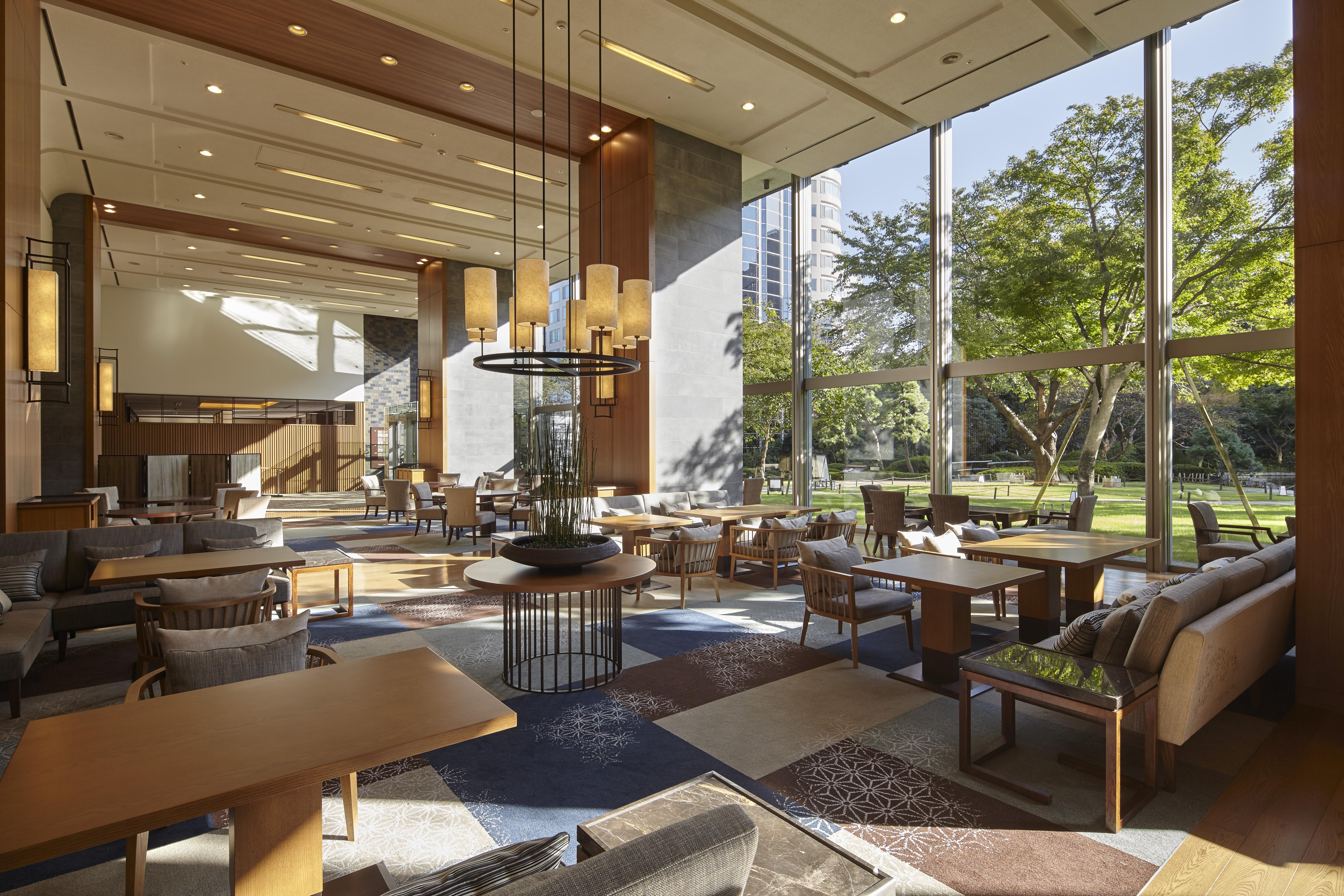 Grand Prince Hotel Takanawa Tokio Exterior foto The lobby