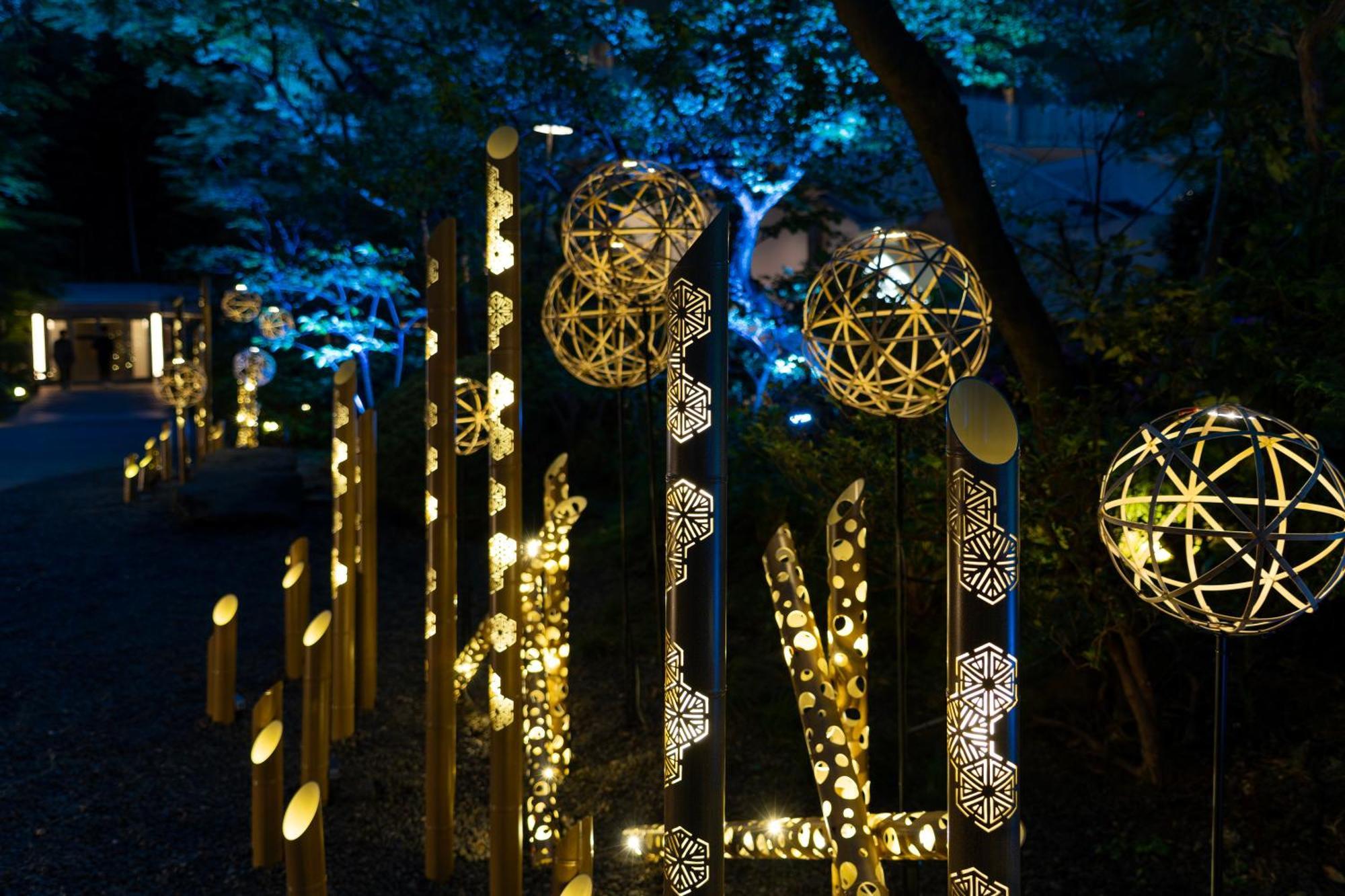 Grand Prince Hotel Takanawa Tokio Exterior foto Light installation at the 2019 edition of the festival