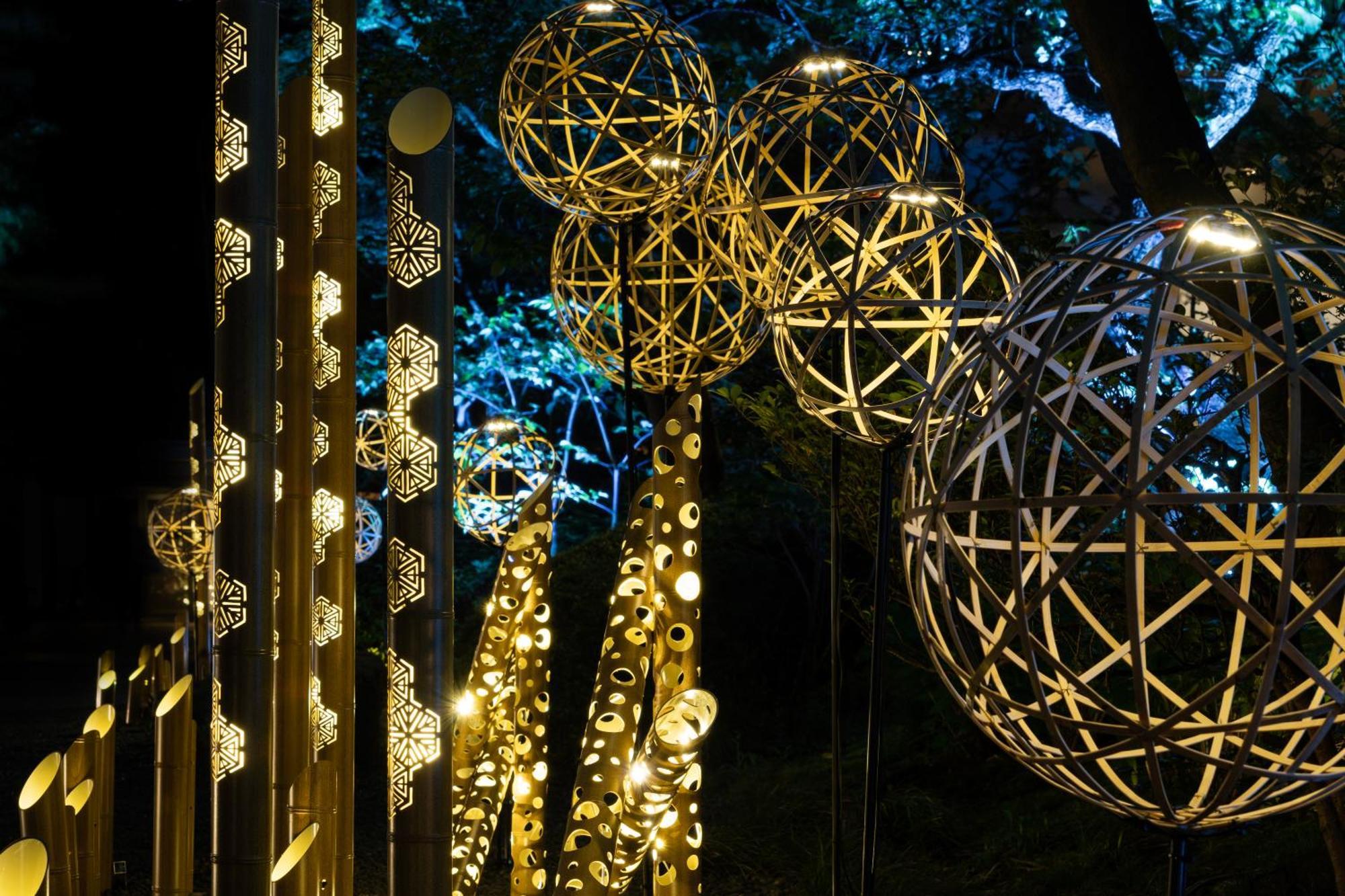 Grand Prince Hotel Takanawa Tokio Exterior foto The 2019 Christmas decorations at the National Gallery Singapore