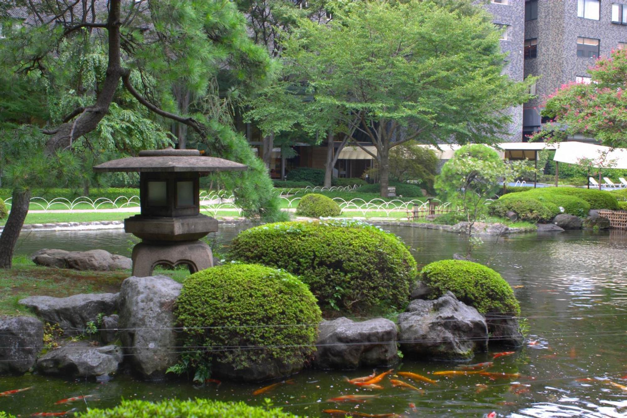 Grand Prince Hotel Takanawa Tokio Exterior foto A Japanese garden