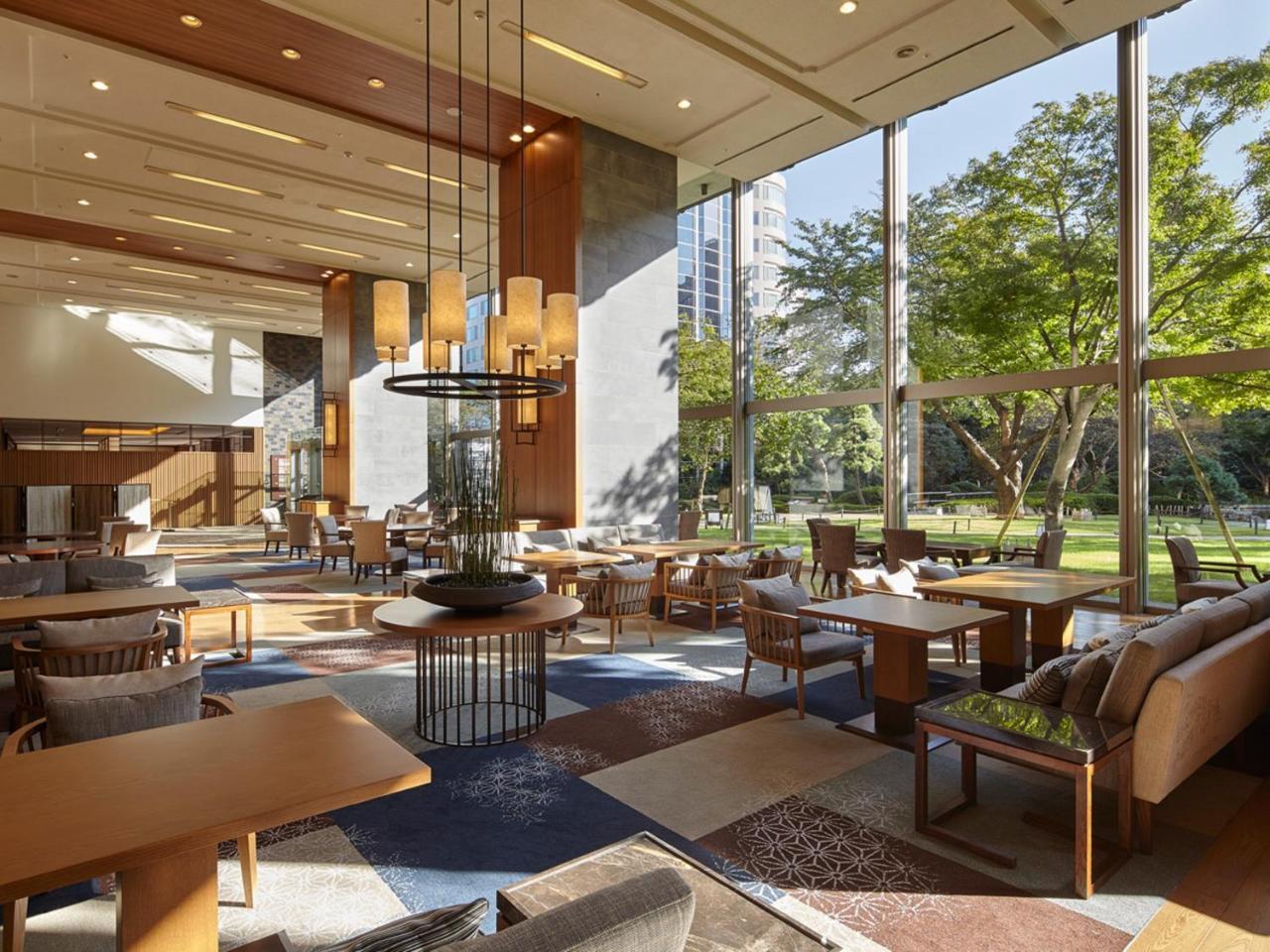Grand Prince Hotel Takanawa Tokio Exterior foto The lobby